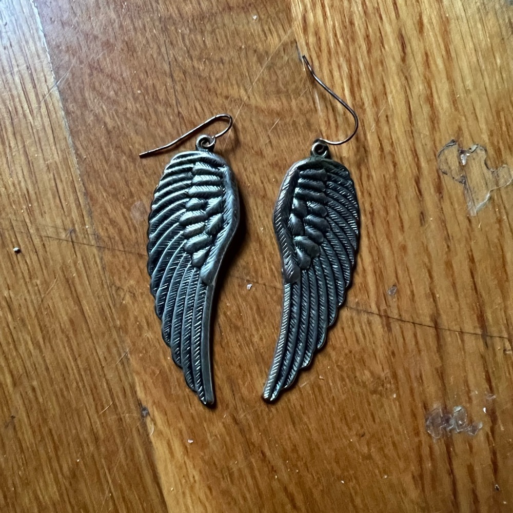 Winged earrings